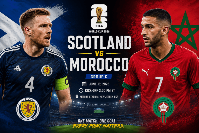 Scotland vs Morocco: Crucial Group C Showdown Awaits at FIFA World Cup 2026