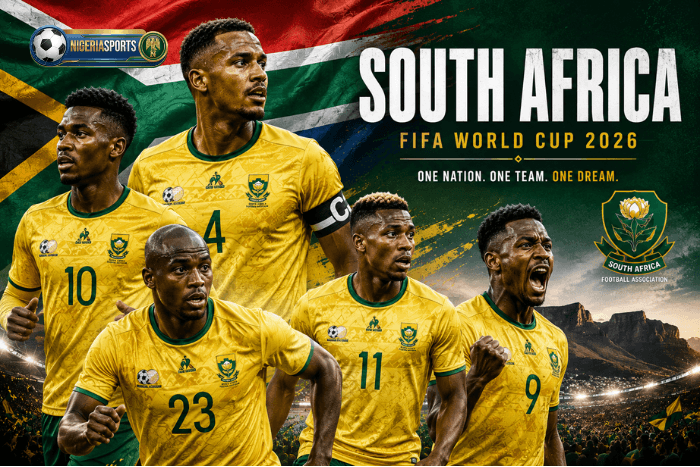 South Africa Team World Cup 2026, South Africa Fifa Team 2026, South Africa History, Key Players of South Africa